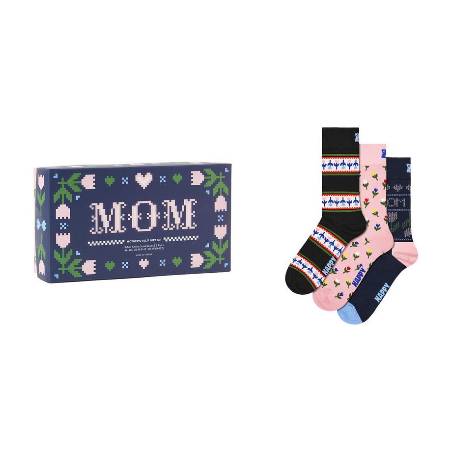 HappySocks Mother's Tulipes Set de 3 pièces 36-40