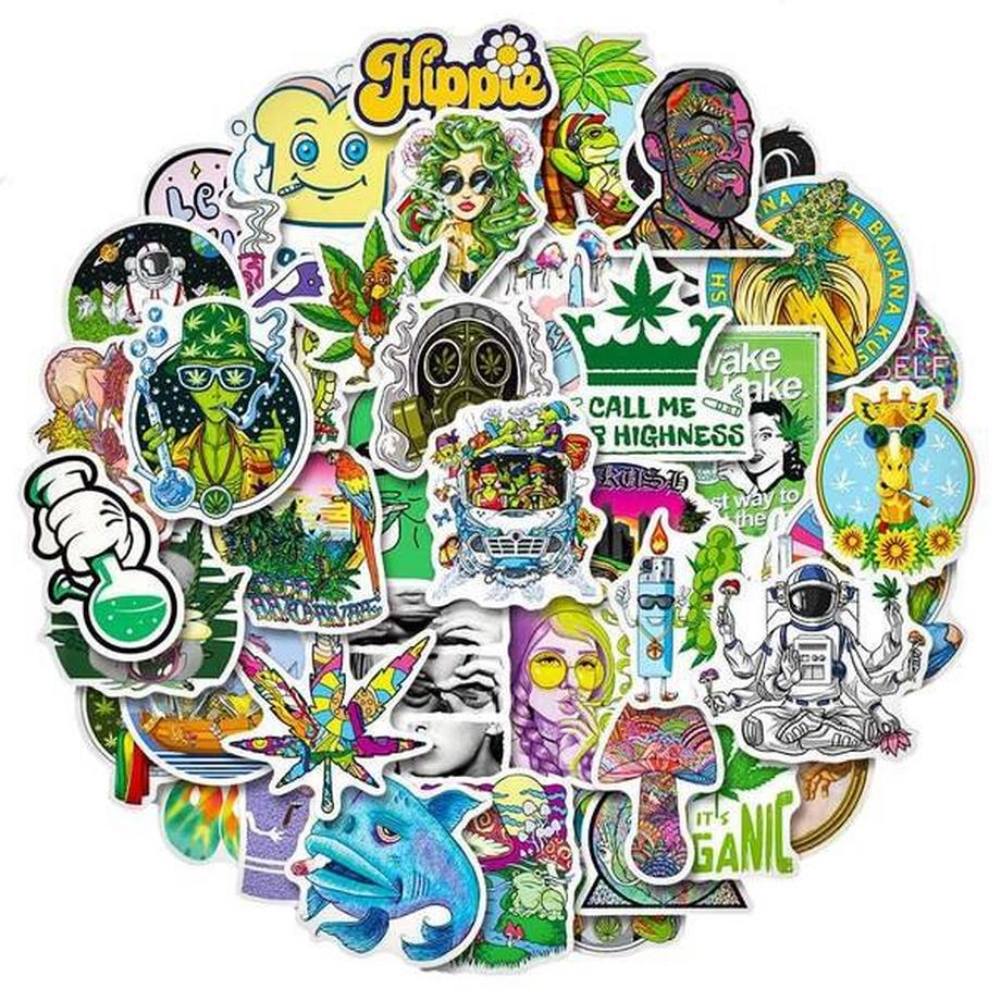 Gameloot Confezione di adesivi - erba  