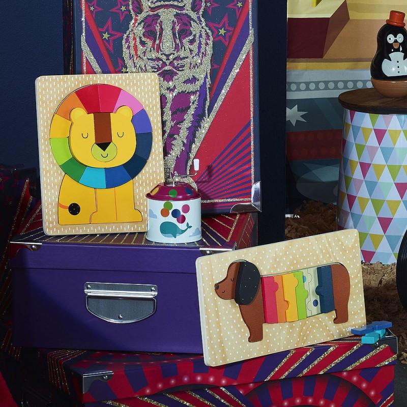 Vilac  Puzzle Löwe aus Holz, Andy Westface, Vilac 