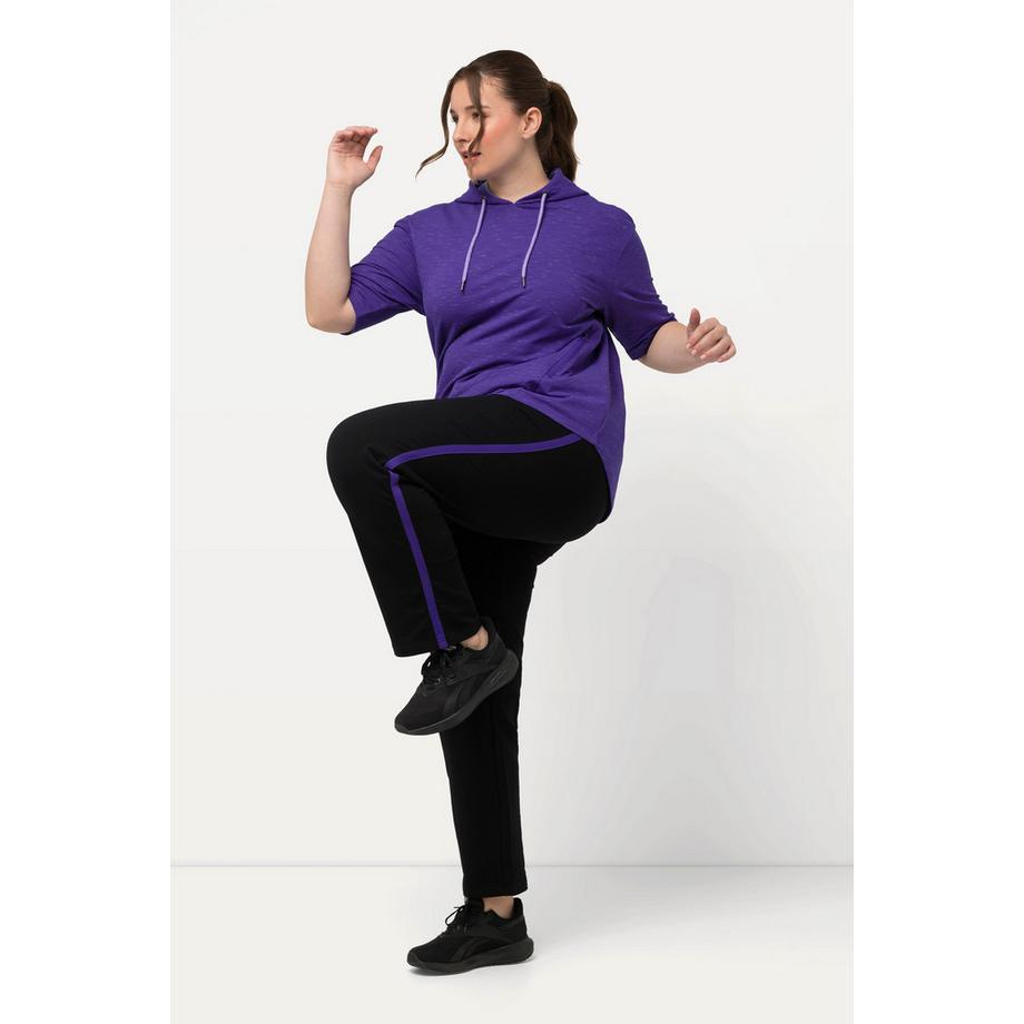 Ulla Popken Pantaloni sportivi Righe Vita elastica Tasche  