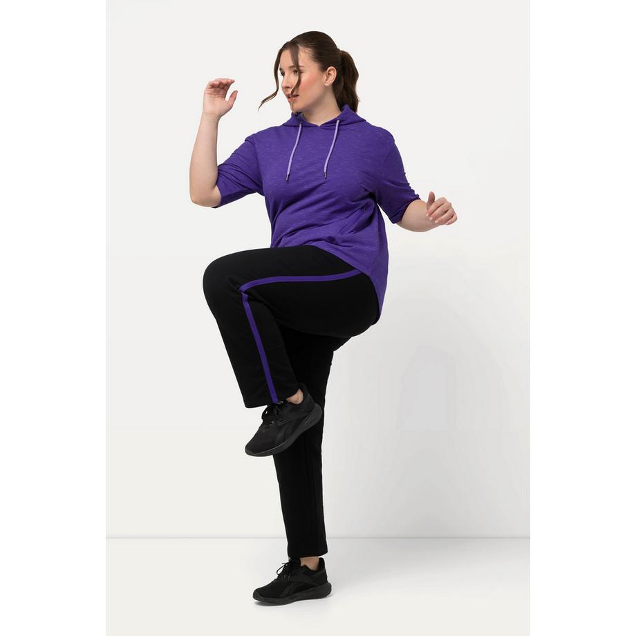 Ulla Popken Pantaloni sportivi Righe Vita elastica Tasche  