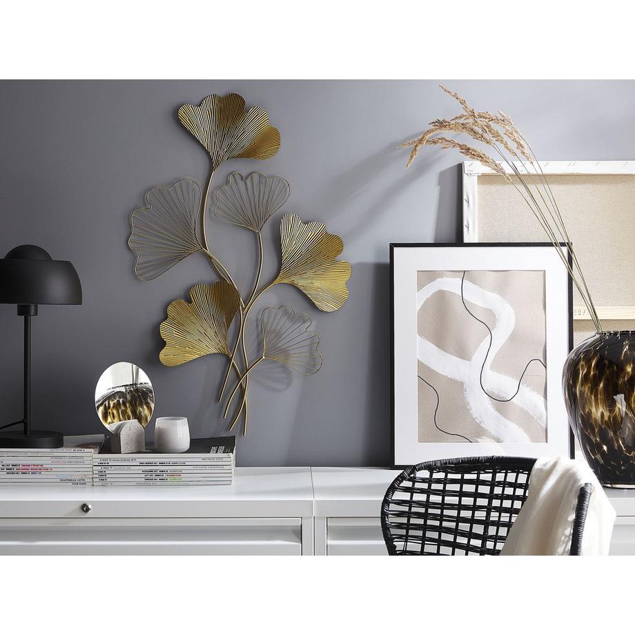 Beliani Wandobjekt aus Eisen Modern INDIUM  