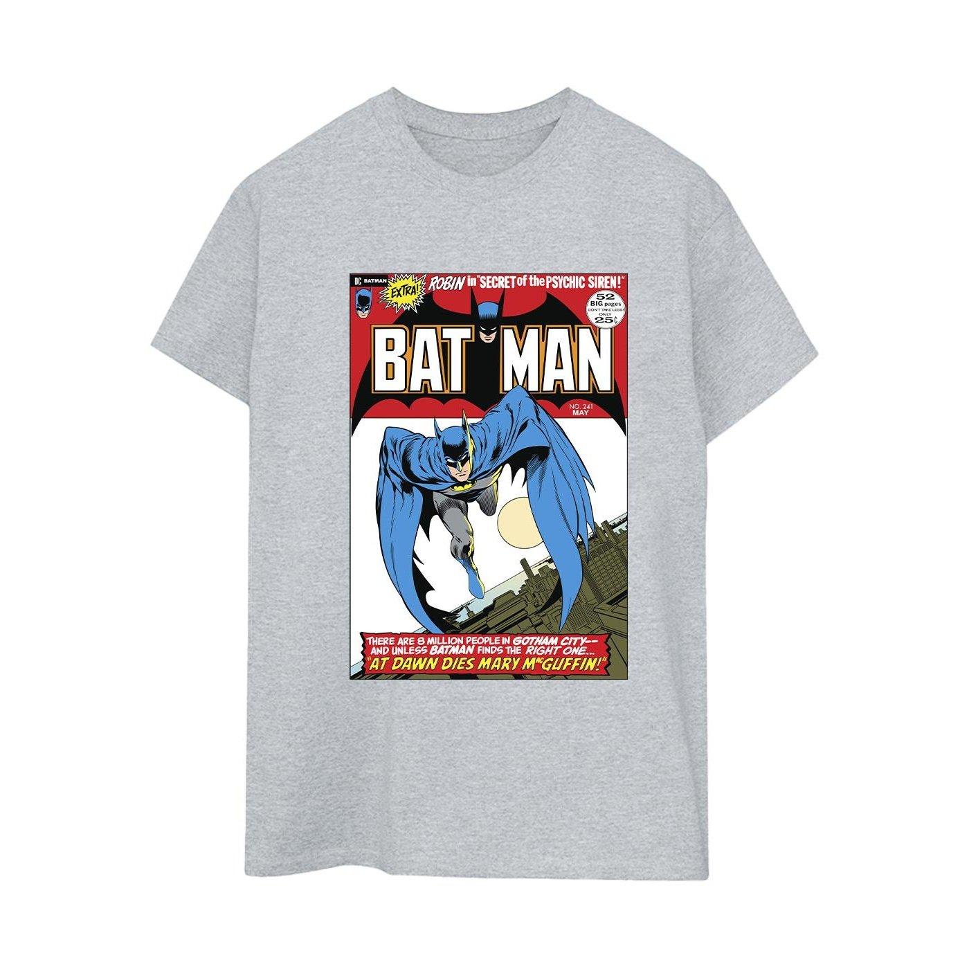 Image of Running Batman Cover Tshirt Damen Grau XL