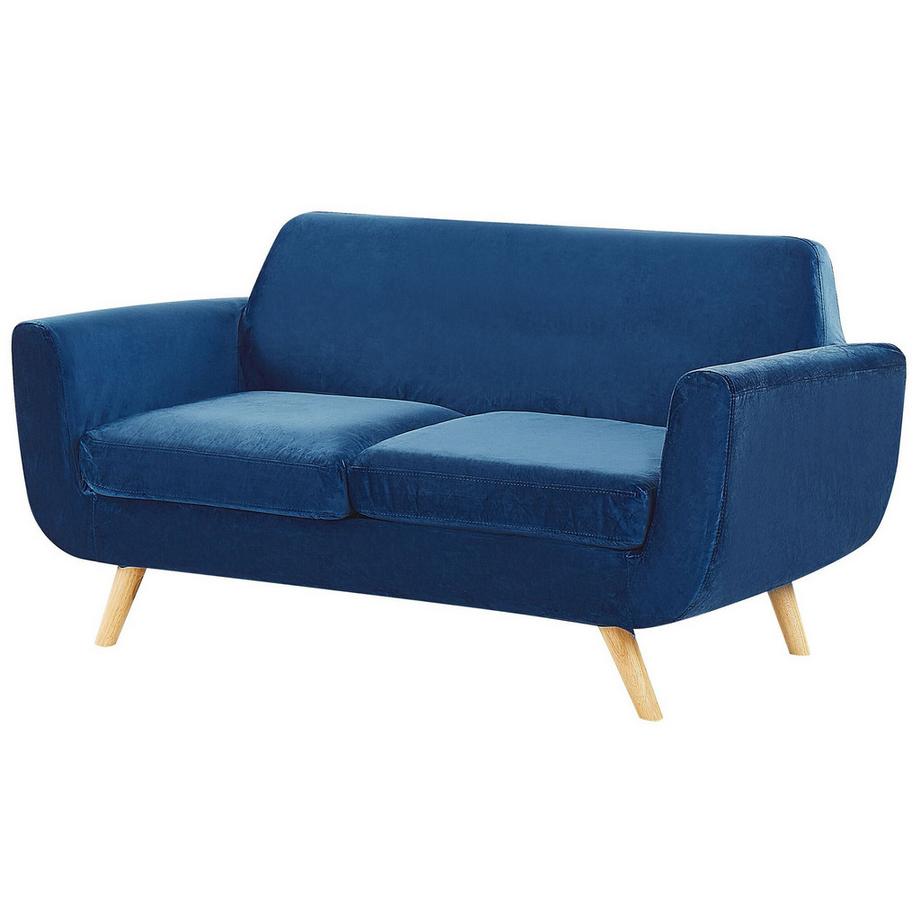 Beliani  Bezug für 2-Sitzer Sofa aus Samtstoff BERNES 