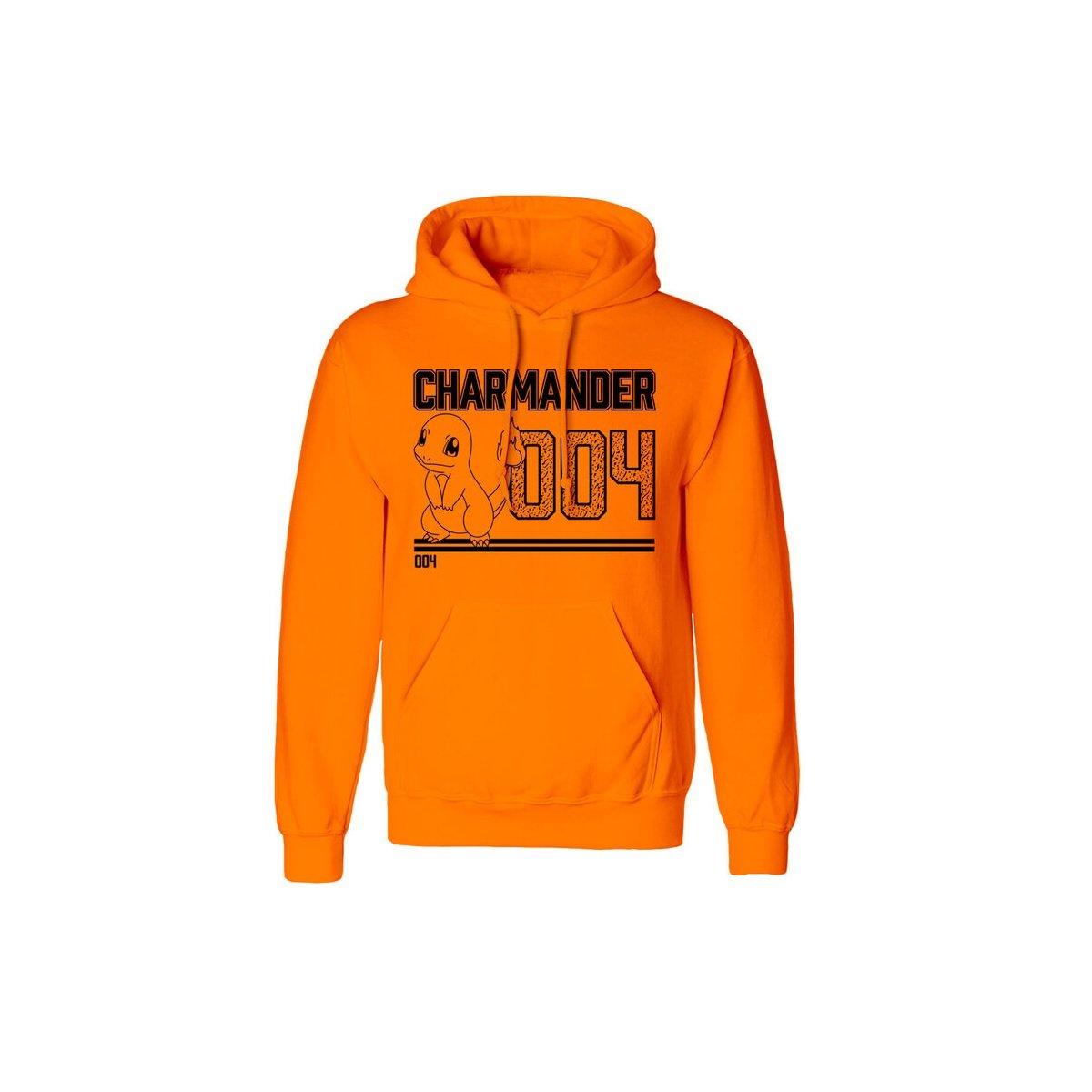 Image of Sweatshirt - Pokemon - Glumanda Unisex Orange S