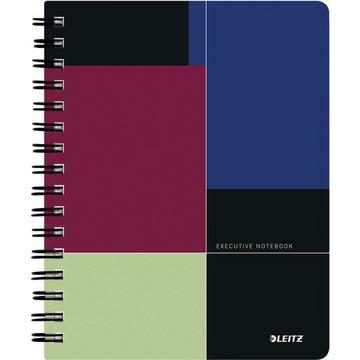 LEITZ Collegeblock Executive PP A5 44570000 farbig liniert