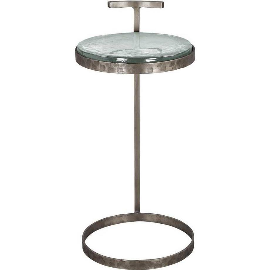 mutoni Tavolino Zayla rotondo color nichel 31  