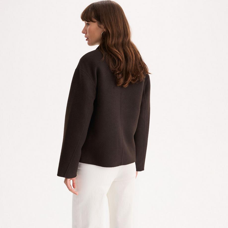 La Redoute Collections Giacca Corta Boxy in Lana  