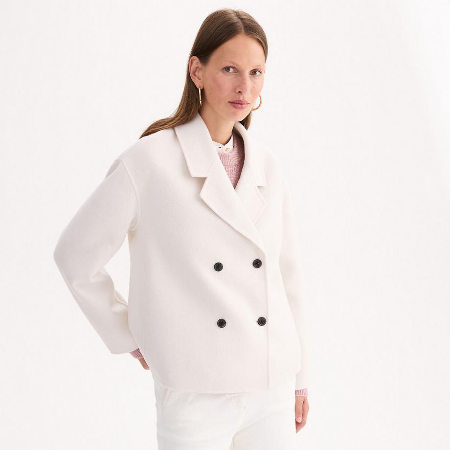 La Redoute Collections Giacca Corta Boxy in Lana  