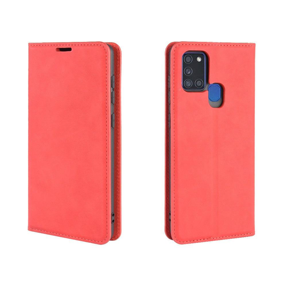 Cover-Discount  Galaxy A21S - Stand Flip Case Coque 