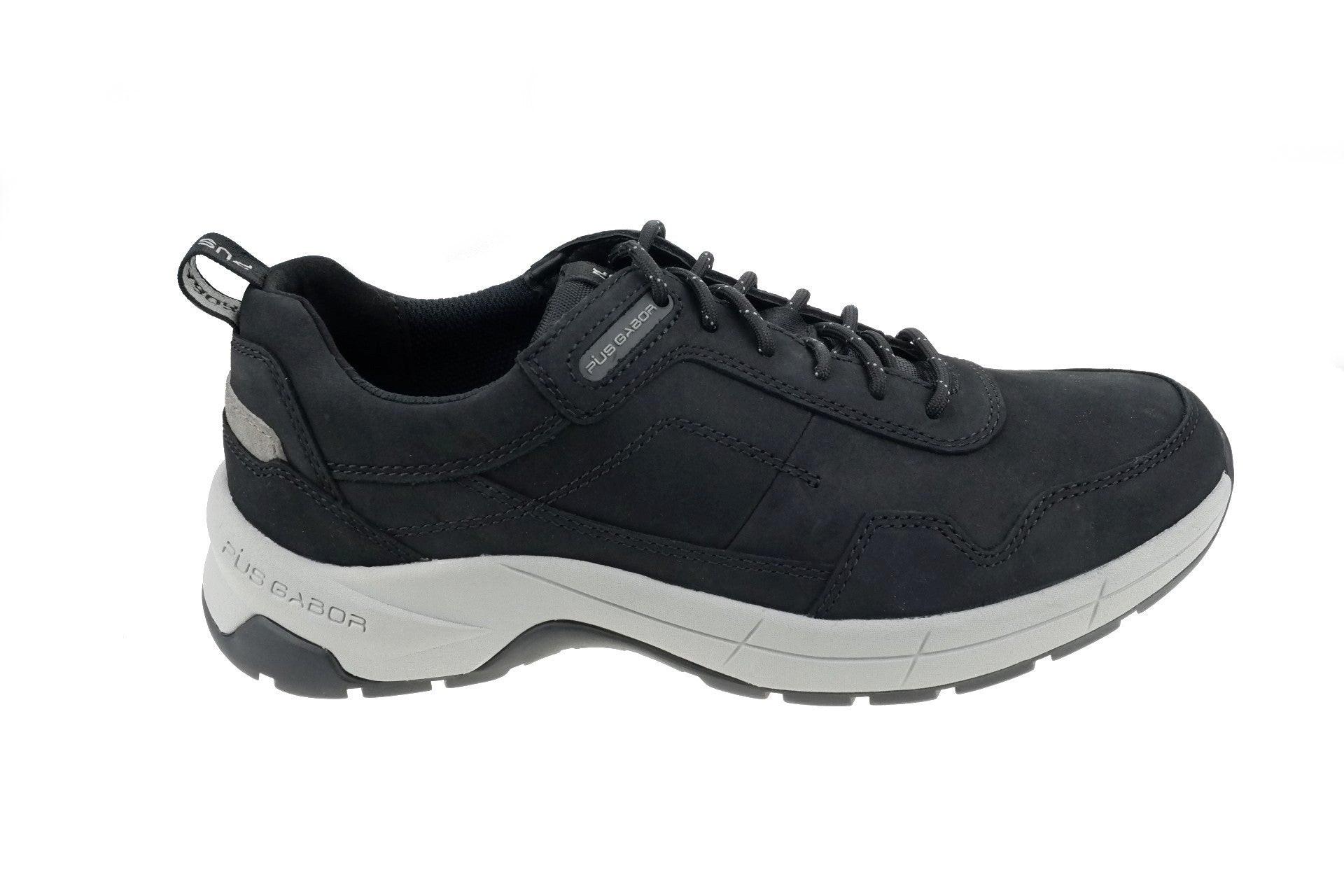 Image of Nubuk Sneaker Herren Schwarz 46.5