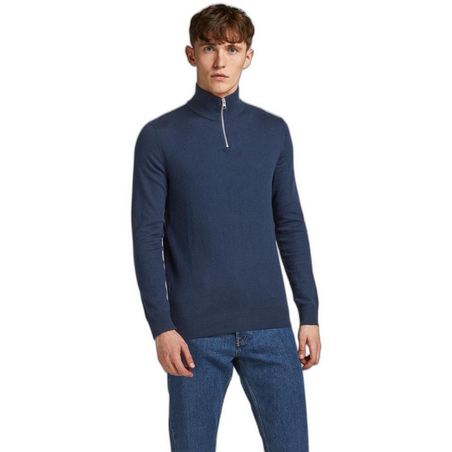 JACK & JONES Emil Pull Tricoté Semi-Zippé  