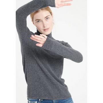 LILLY 3 Pullover mit Rollkragen - 100% Kaschmir