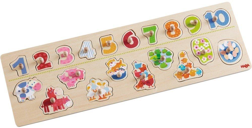 Image of HABA-Magnetpuzzle-Box Tierischer Zählspaß