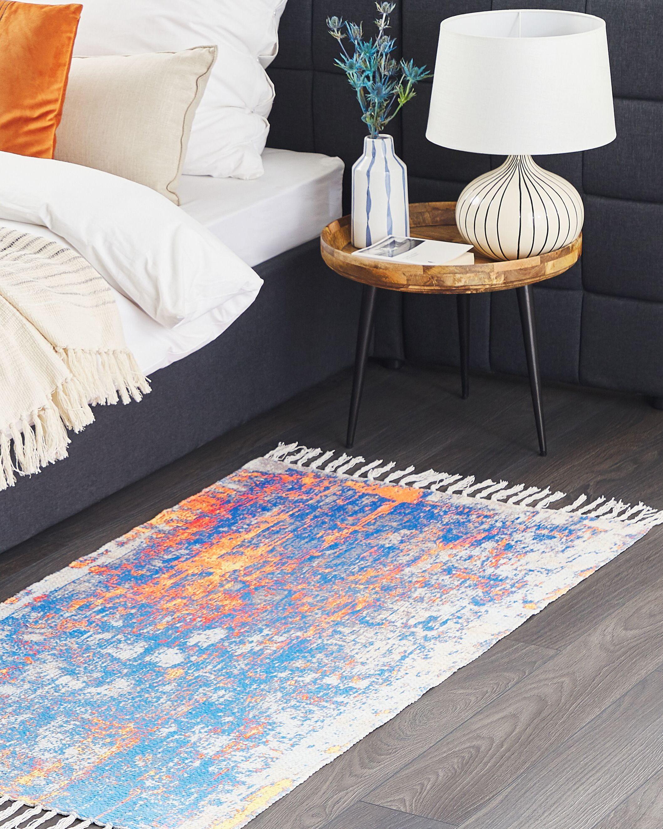 Beliani Tapis en Polyester Traditionnel ACARLAR  