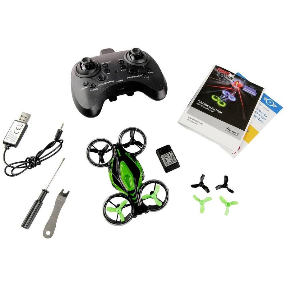 Amewi  Drone FightStar Battle Drone RTF 2 en 1 avec fonction Battle 