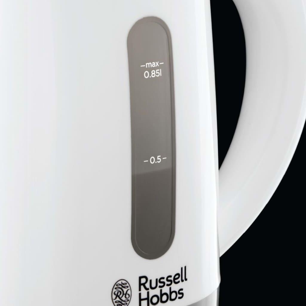 Russell Hobbs Russell Hobbs 23840-70 bouilloire 0,85 L 1000 W Gris, Blanc  