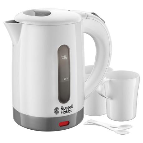 Russell Hobbs Russell Hobbs 23840-70 bouilloire 0,85 L 1000 W Gris, Blanc  