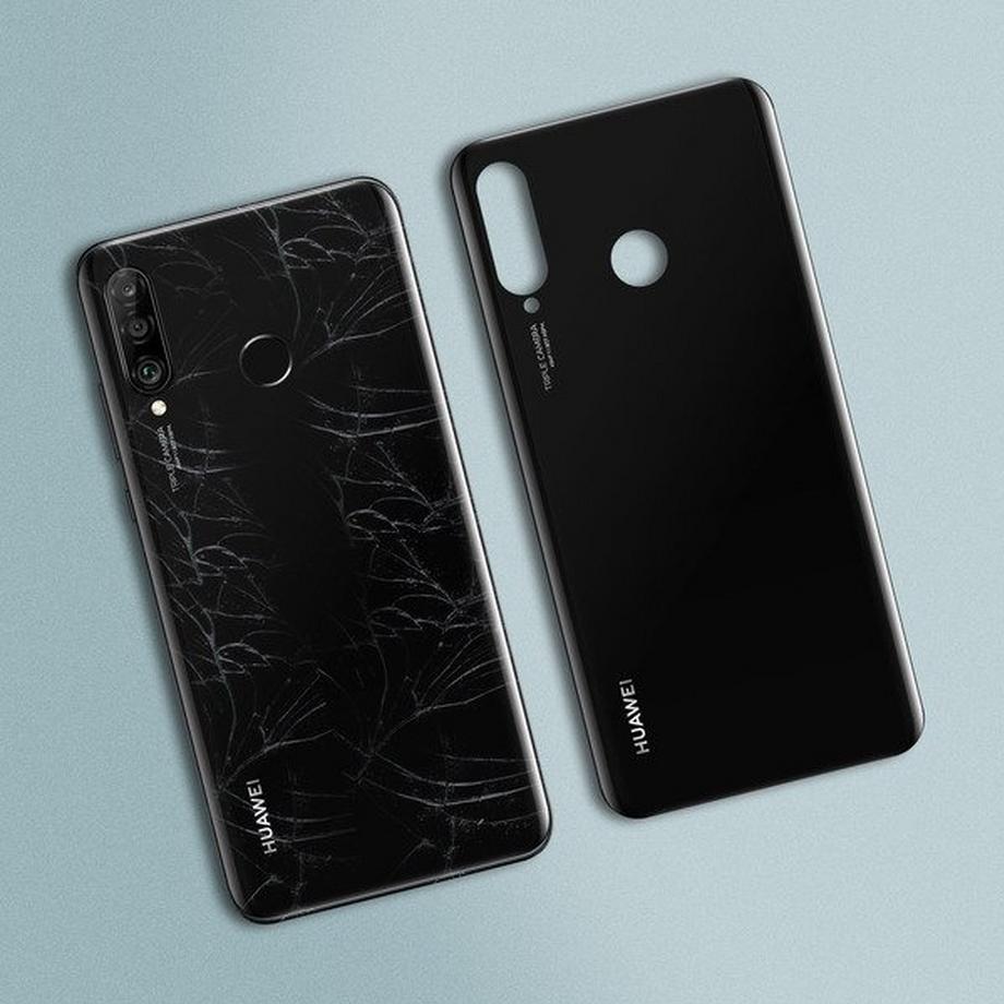 Avizar  Akkudeckel Huawei P30 Lite Schwarz 
