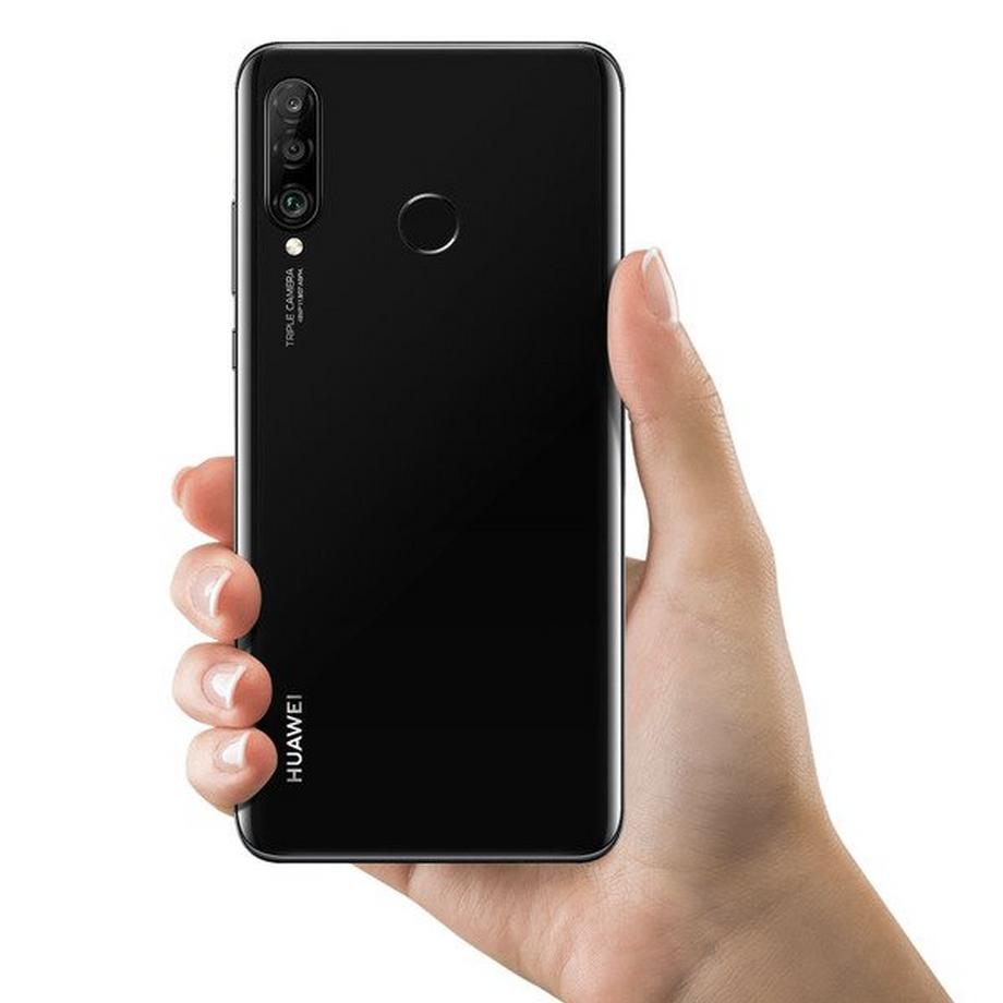 Avizar  Akkudeckel Huawei P30 Lite Schwarz 