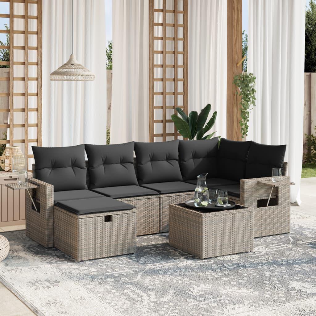 VidaXL Garten sofagarnitur poly-rattan  