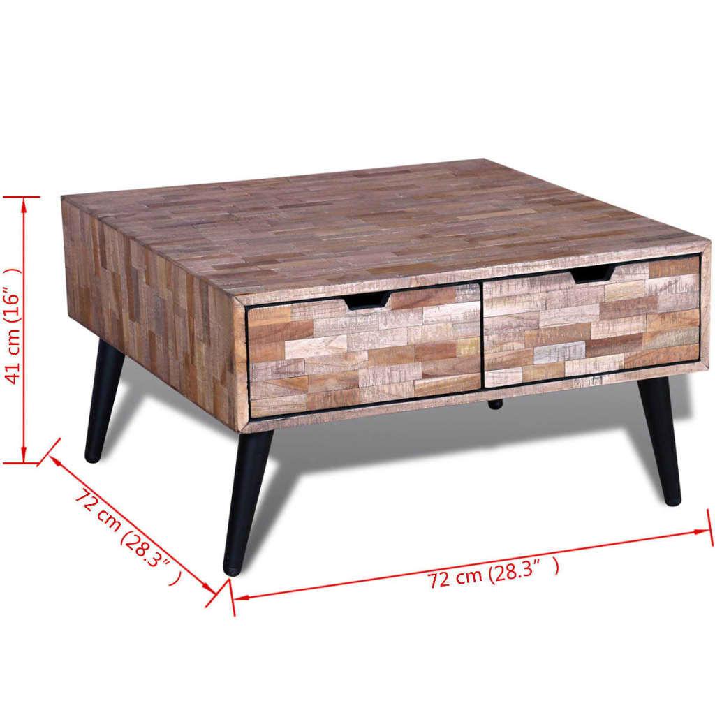 VidaXL Couchtisch holz  