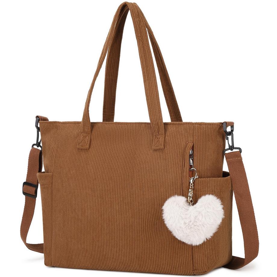 Sac Fourre-tout à Bandoulière Grand Sac Shopper Sac à Main Sacs à Bandoulière pour le Travail Bureau Voyage Shopping École