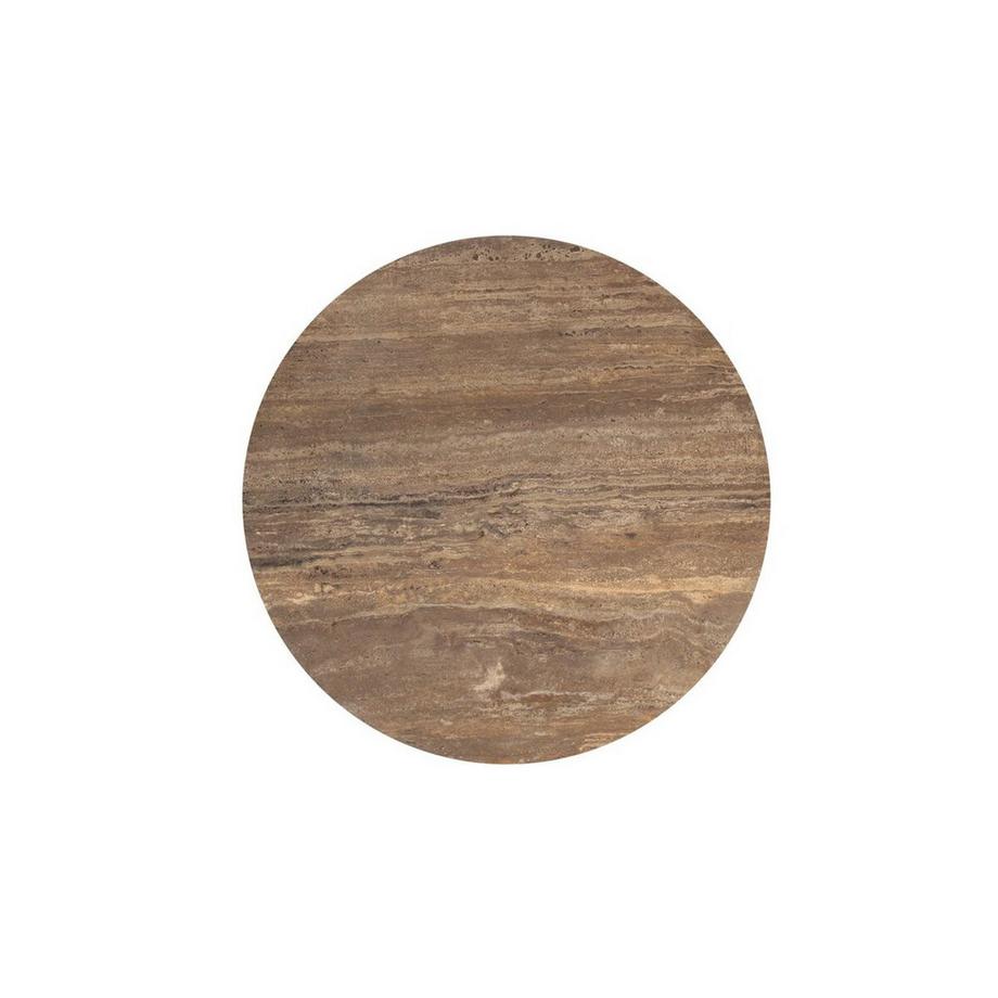 Richmond Interiors Table d'appoint Russo brown  