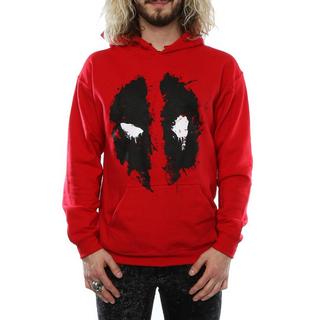 Deadpool Masken Print Kapuzenpullover  