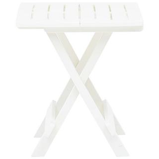 VidaXL Table de jardin plastique  