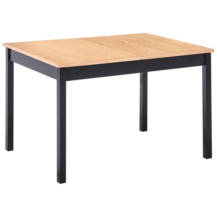 Beliani Table de salle à manger extensible en Bois de pin Moderne HOUSTON  