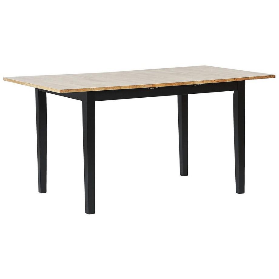 Table de salle à manger extensible en Bois d'hévéa Cottage HOUSTON