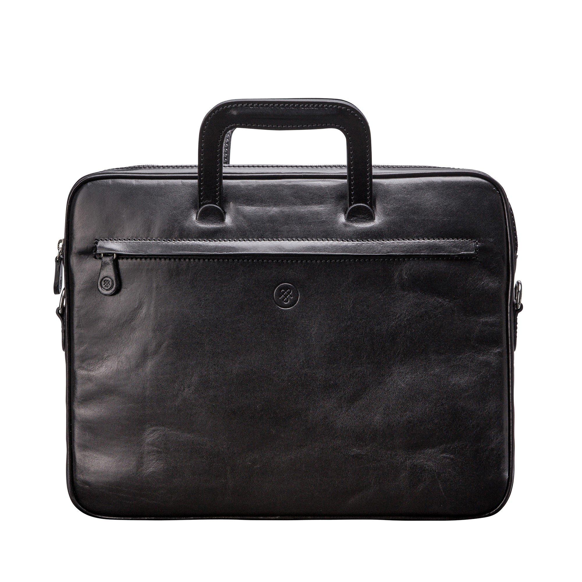 Image of Tutti - Leder Aktenmappe Unisex Schwarz ONE SIZE