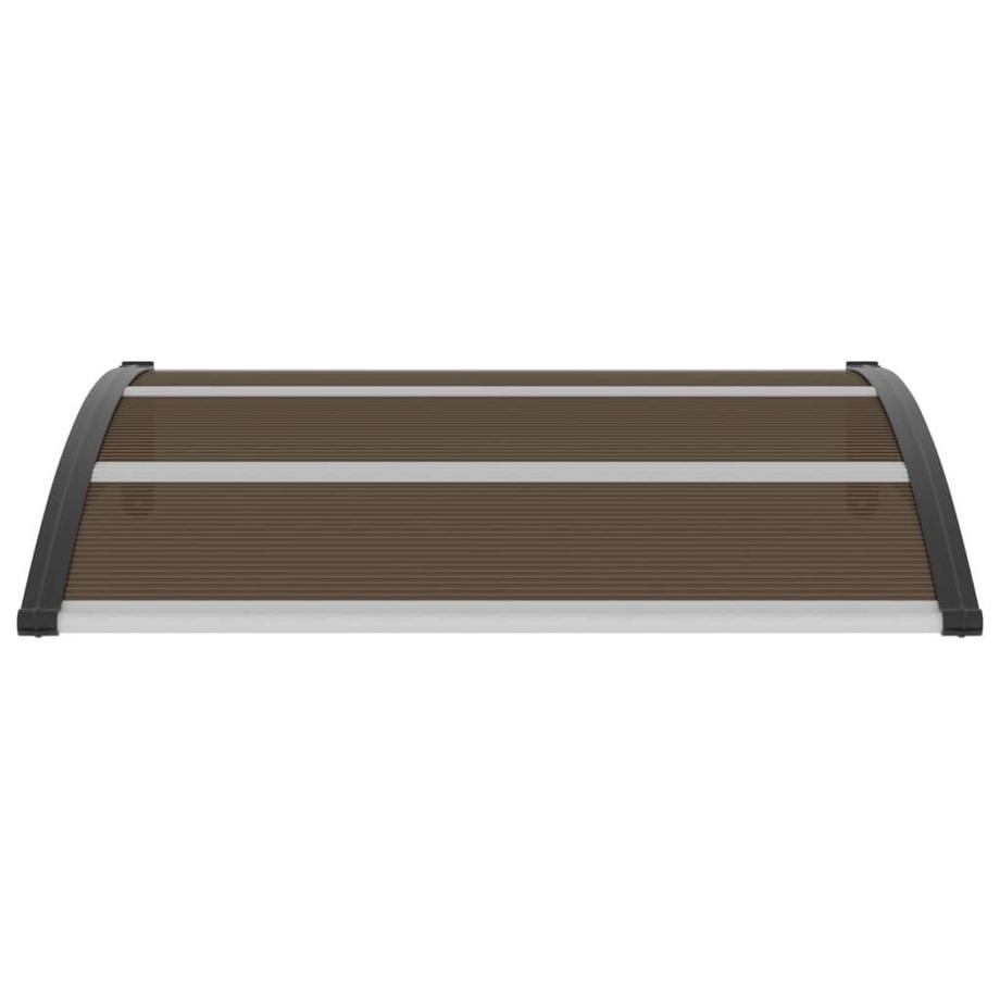 VidaXL Auvent de porte polycarbonate  