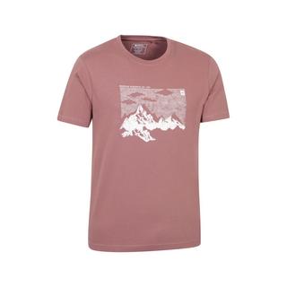 Mountain Warehouse T-Shirt mit Bergaufdruck  