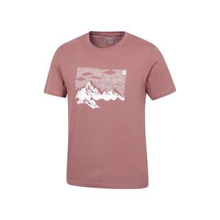 Mountain Warehouse T-Shirt mit Bergaufdruck  