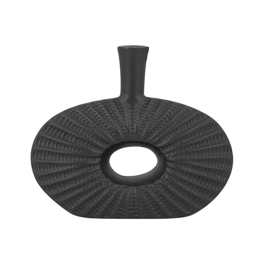 Beliani Vase décoratif en Grès Moderne ARWAD  