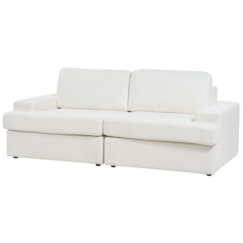 Beliani Wohnzimmer Set aus Bouclé  ALLA  