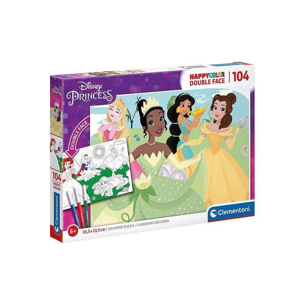 Clementoni  Puzzle Disney Princess (104Teile) 