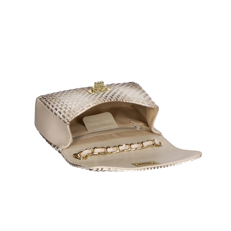 Gave Lux Sac d'épaule Motif Pied-de-poule  