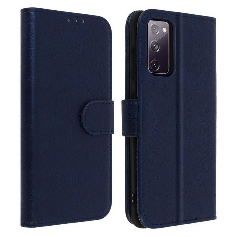 Housse Samsung S20 FE Portefeuille Bleu