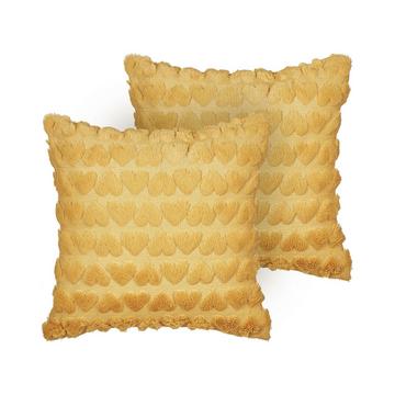 Dekokissen 2er Set aus Polyester Modern ASTRANTIA