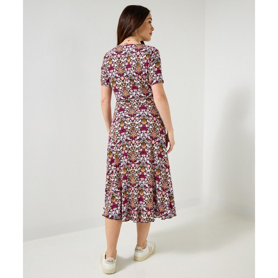 Joe Browns Wende-Jerseykleid 2-in-1 mit strahlendem Blumenmuster  