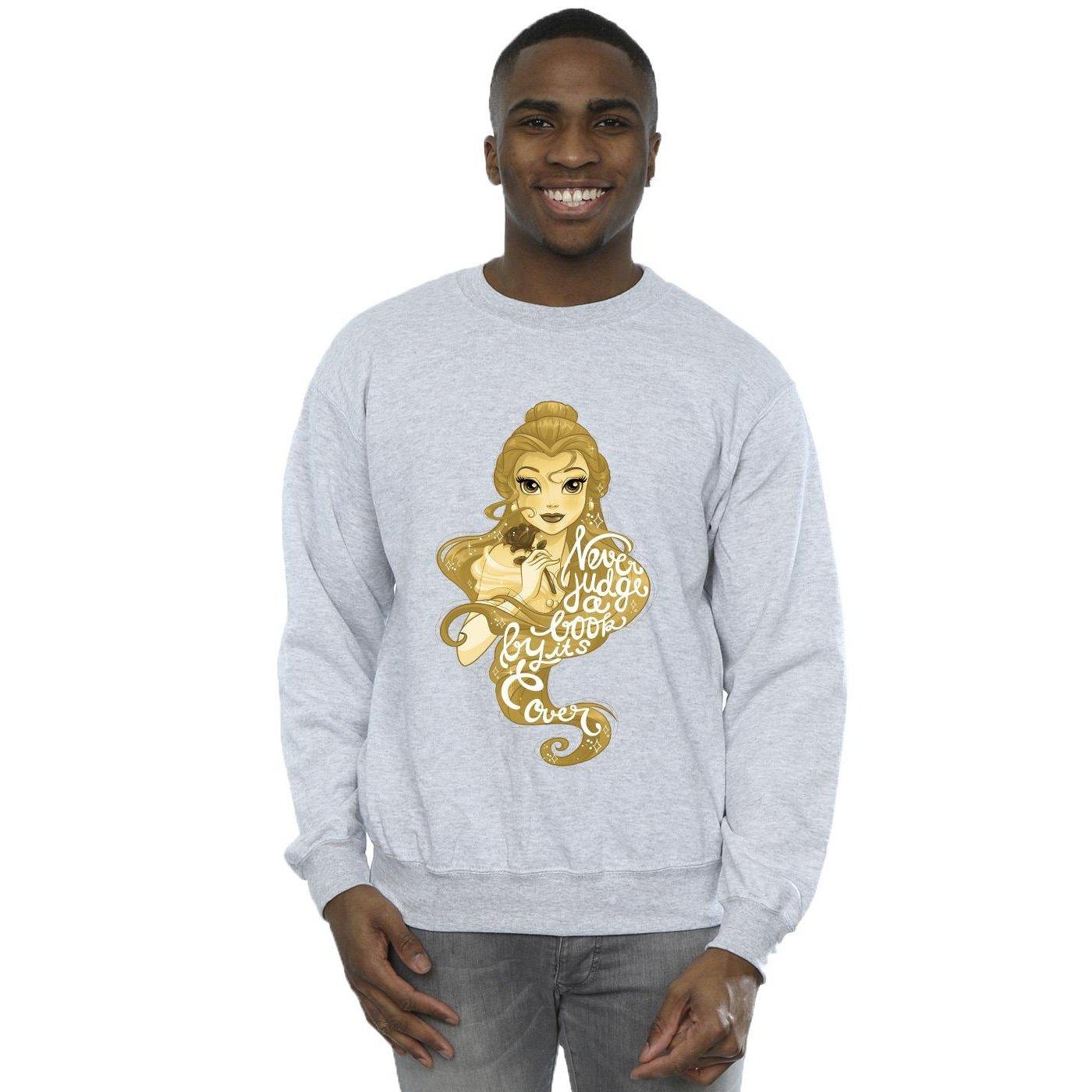 Disney  Beauty And The Beast Never Judge Sweatshirt 