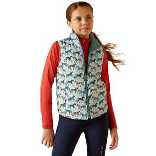 Ariat  gilet imbottito da bambina bella 