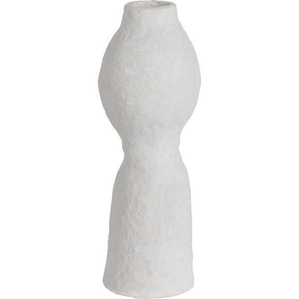 Image of Vase Harire Pappmaché offwhite Vase Harire Pappmaché offwhite