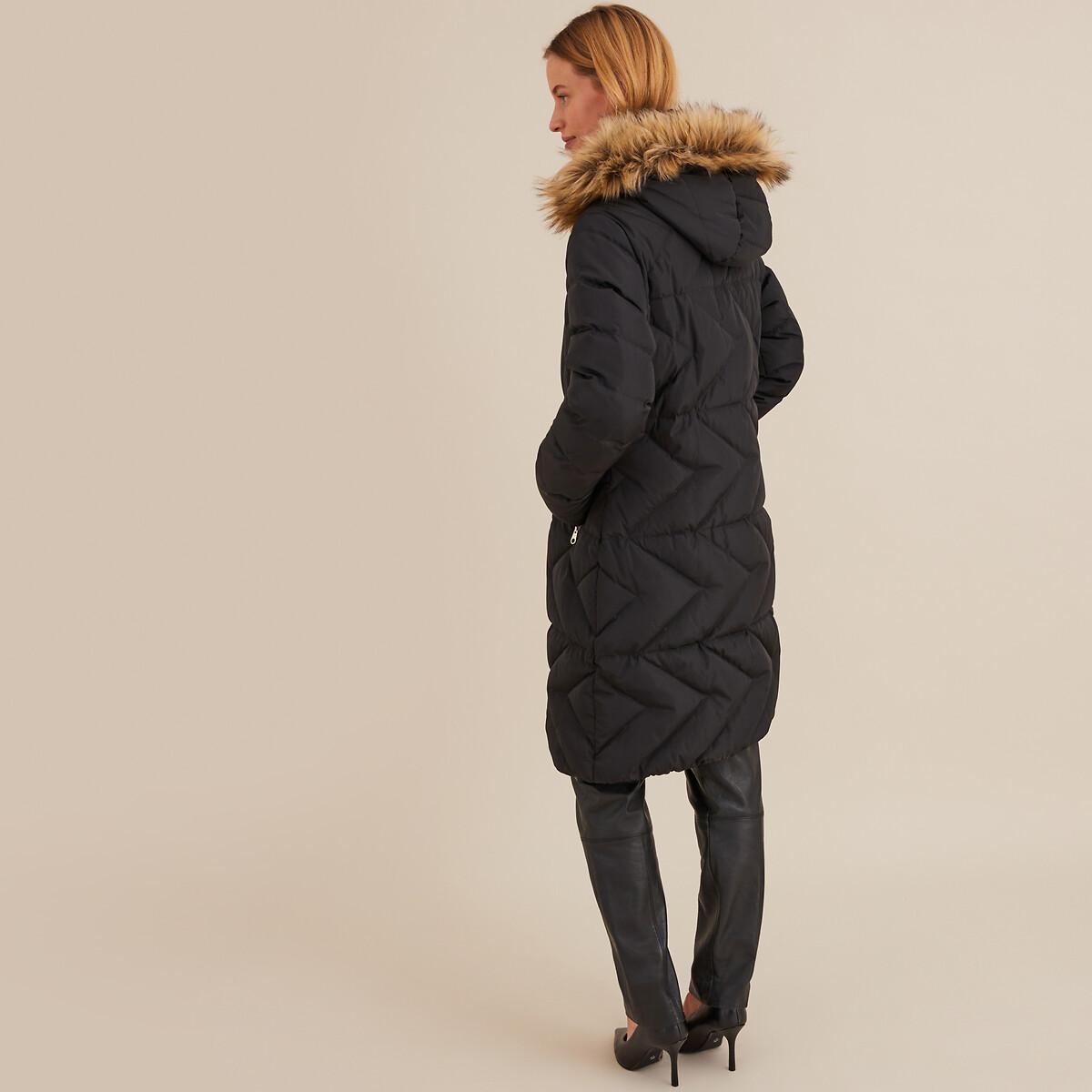 La Redoute Collections  Gesteppter Wintermantel mit Kapuze 