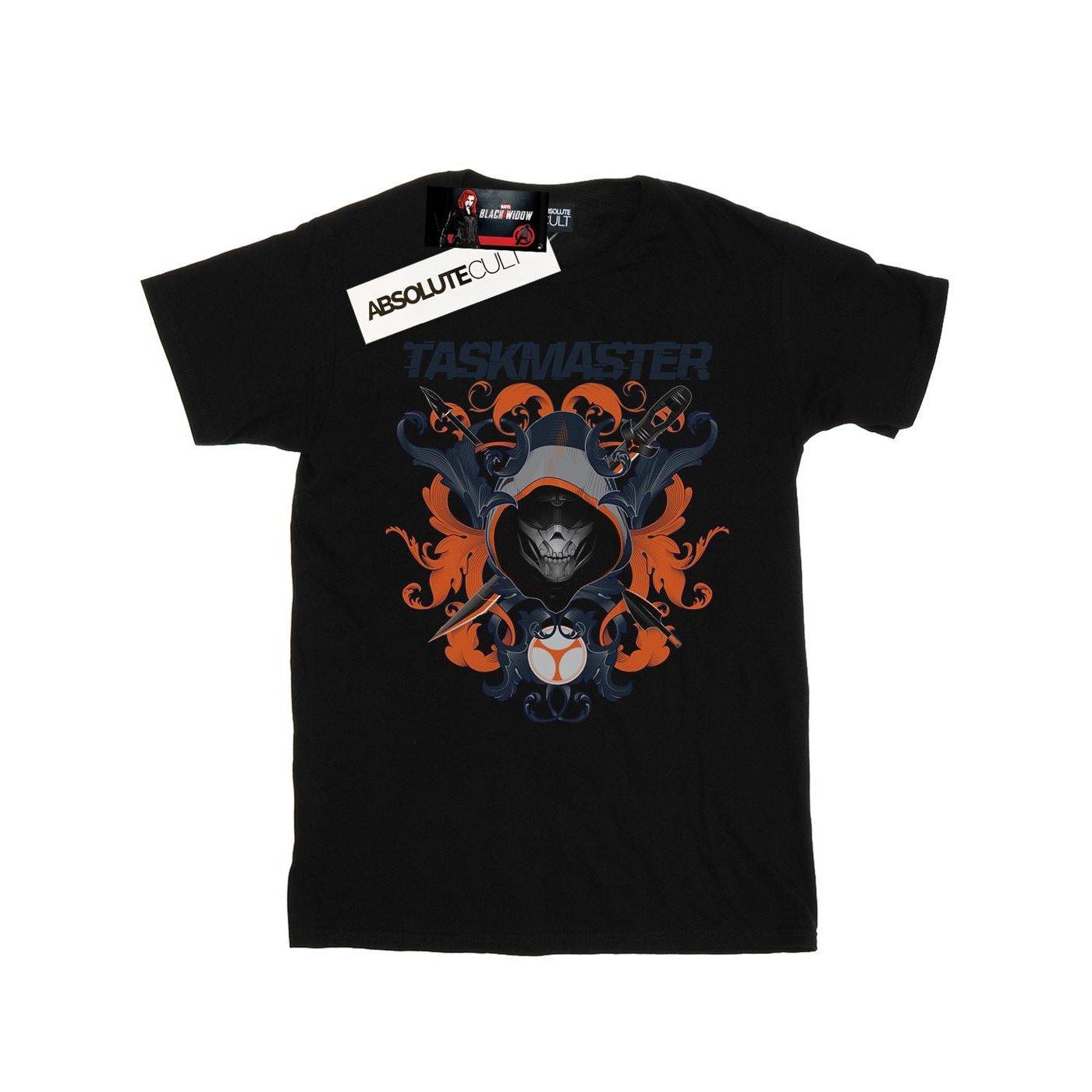 Image of Black Widow Movie Taskmaster Oriental Tshirt Herren Schwarz 5XL