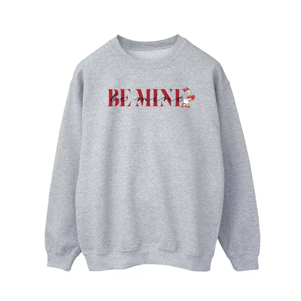 Disney - Be Mine Sweatshirt Valentinstag, per uomo, Grigio, Größe 4XL