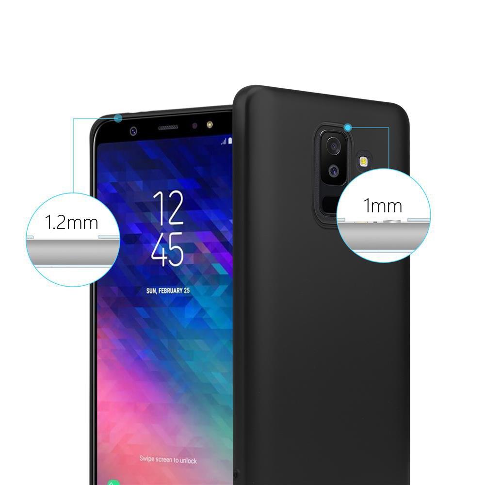 Cadorabo  Hülle für Samsung Galaxy A6 PLUS 2018 TPU Silikon Matt 